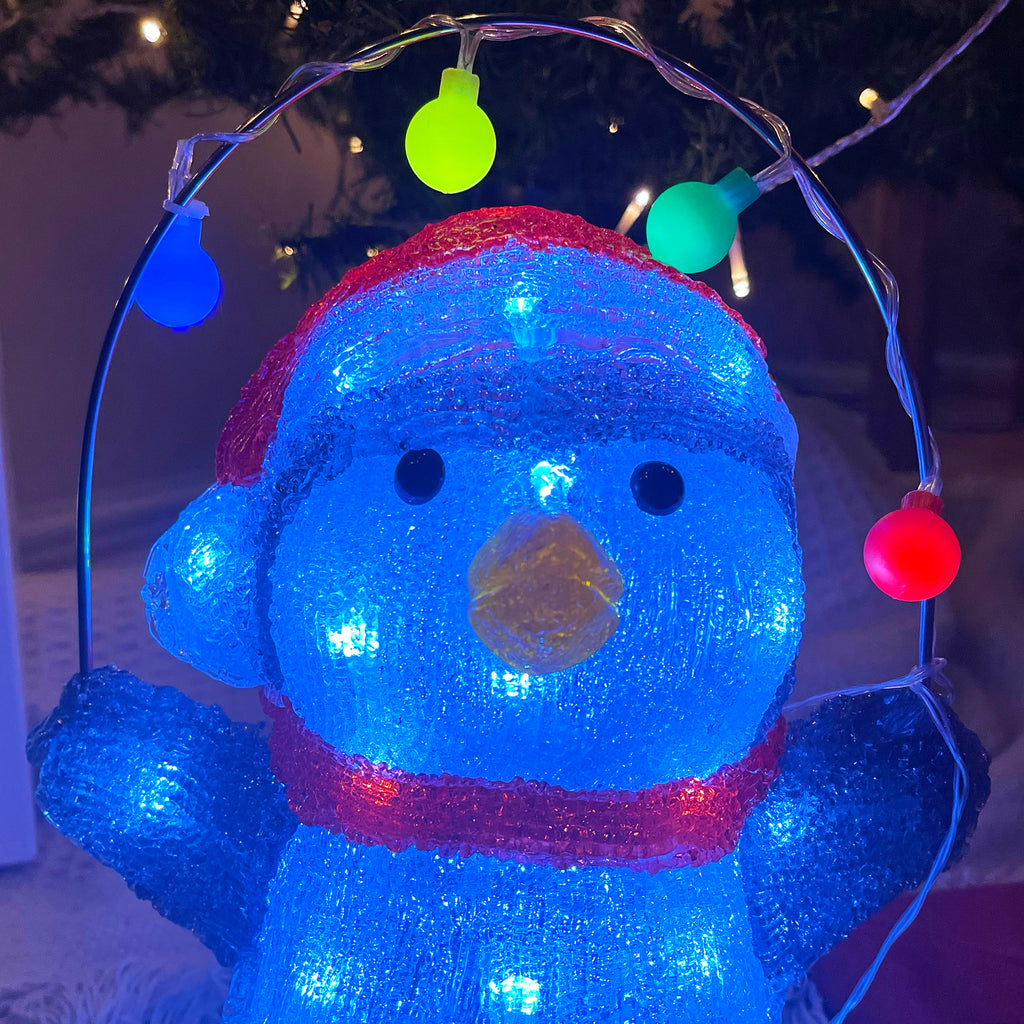 40 LED Outdoor Christmas Penguin Decoration
