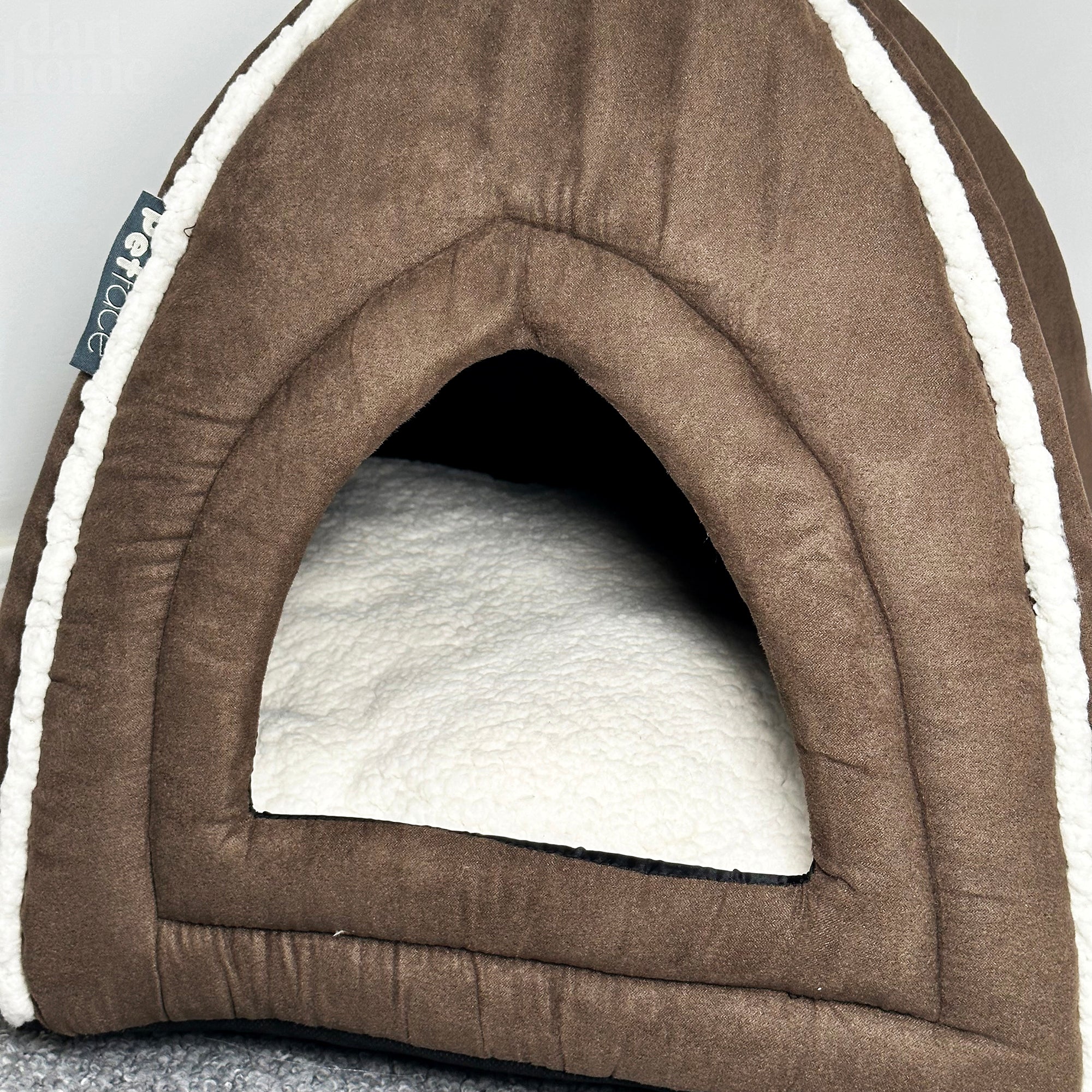 Petface Brown Luxus-Iglu-Katzenbett