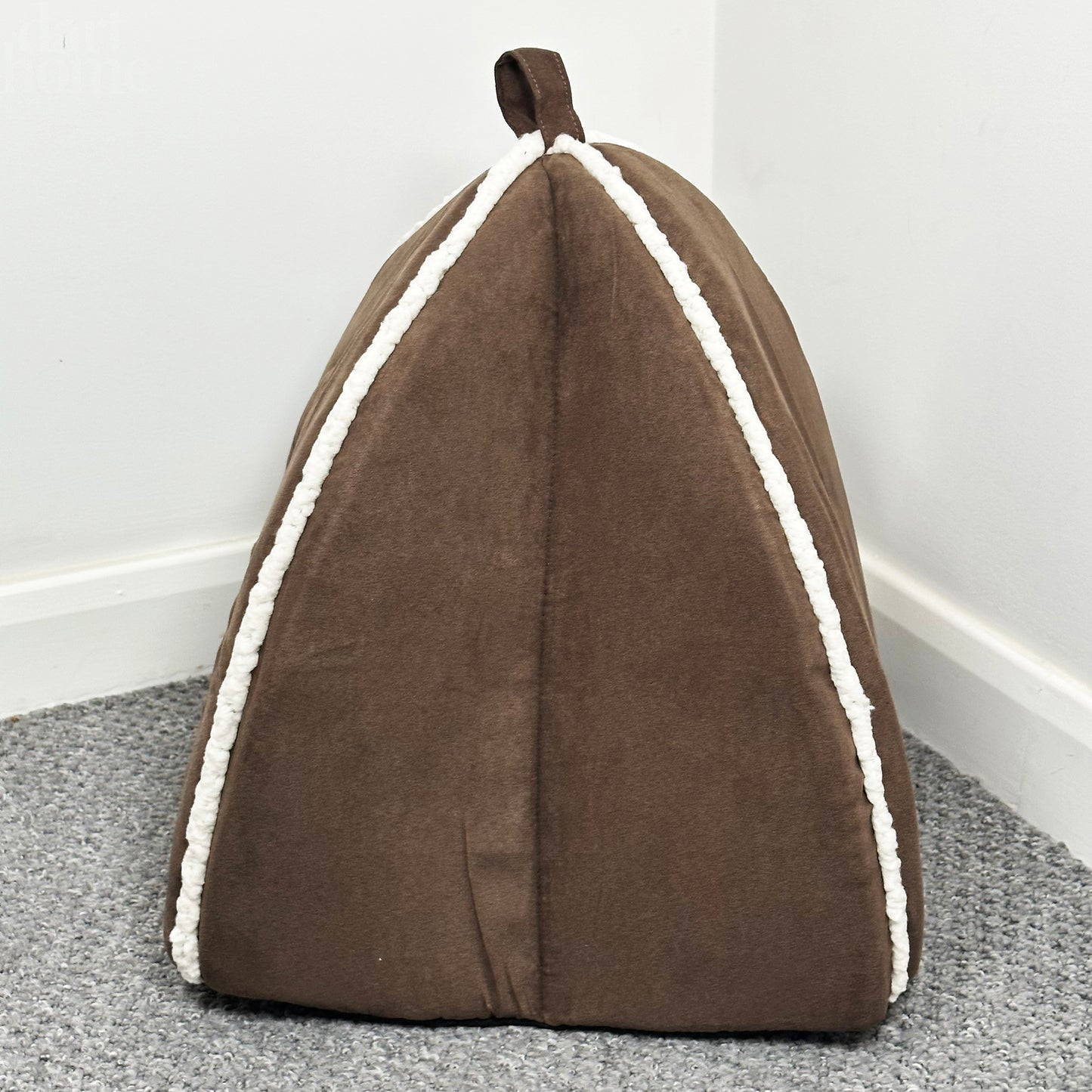 Petface Brown Luxury Igloo Cat Bed
