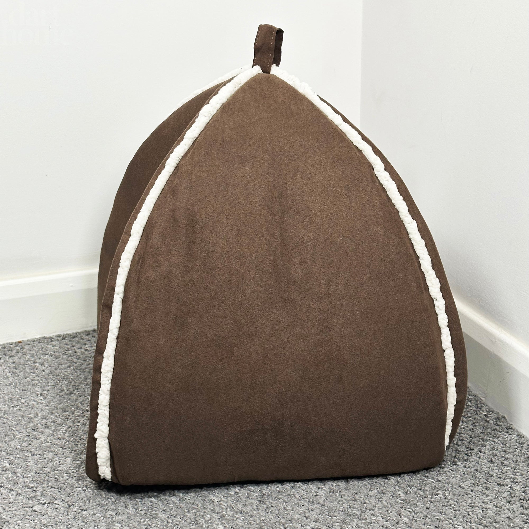 Petface Brown Luxus-Iglu-Katzenbett