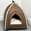 Petface Brown Luxus-Iglu-Katzenbett