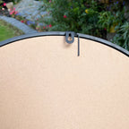 Round Fairy Silhouette Garden Mirror