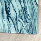 Digitale Personenwaage aus blauem Marmor