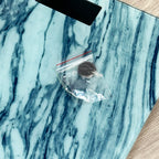 Digitale Personenwaage aus blauem Marmor