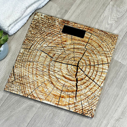 Tree Trunk Digital Bathroom Scales