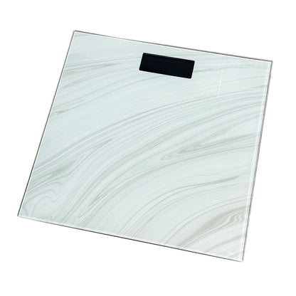 Glass Wavey Digital Bathroom Scales