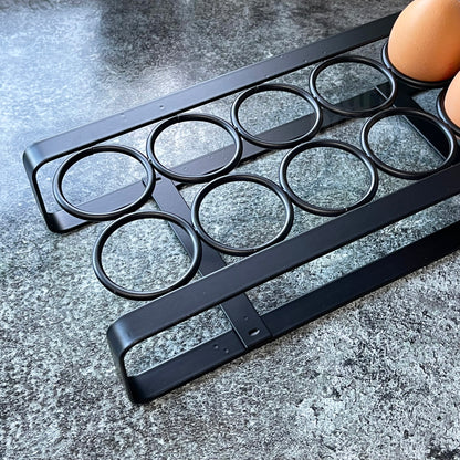 Black Iron 12 Egg Rack