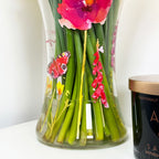 Hand Painted Glass I Love You Mum Vase