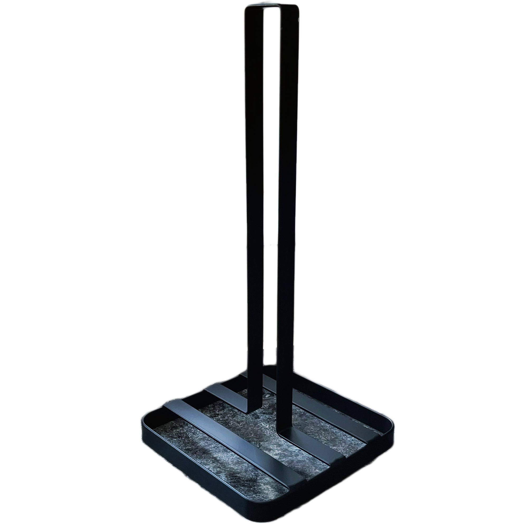 Monochrome Black Kitchen Roll Holder