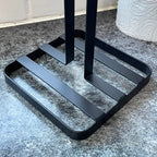 Monochrome Black Kitchen Roll Holder