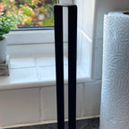 Monochrome Black Kitchen Roll Holder