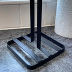 Monochrome Black Kitchen Roll Holder