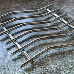 Gusseisen-Chrom-Wellen-Untersetzer, 20 cm