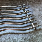 Gusseisen-Chrom-Wellen-Untersetzer, 20 cm