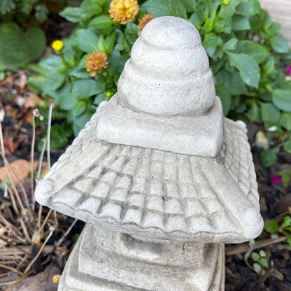 Stone Japanese Pagoda Garden Sculpture