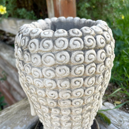 Stone Buddha Head Planter 13x23cm