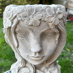 Stone Elf Queen Planter 13x20cm