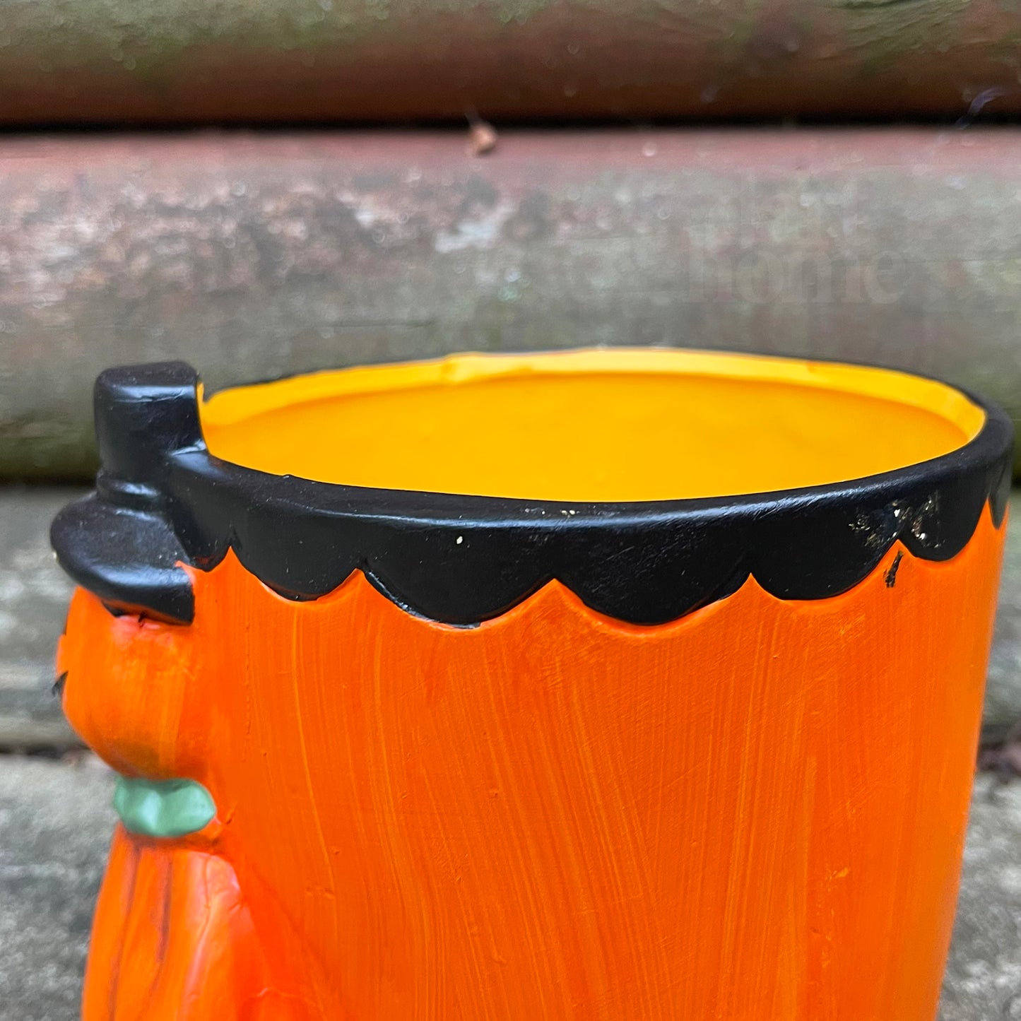 Halloween Pumpkin Ghost Plant Pot B