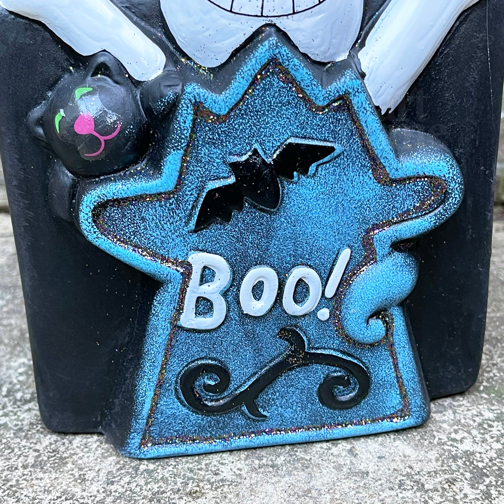 Keramischer Halloween-Geister-Pflanzentopf