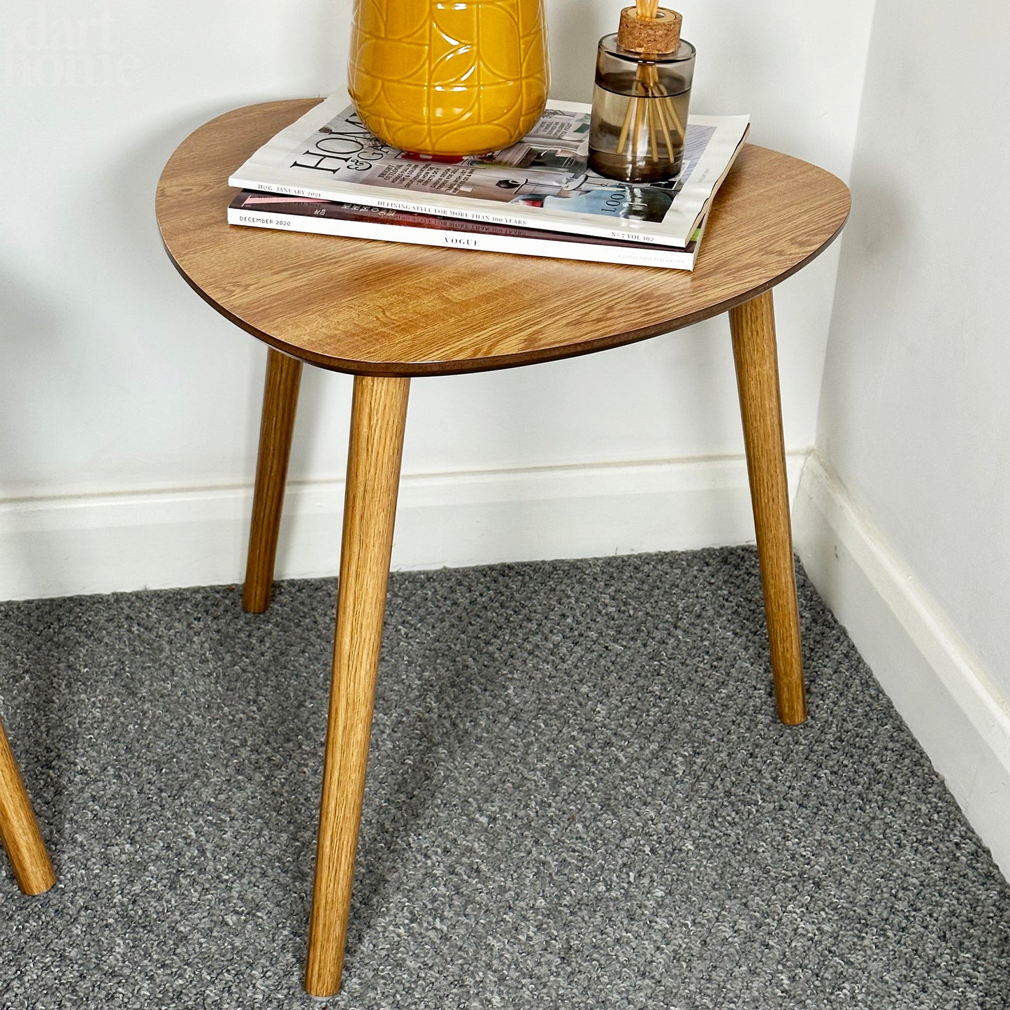 Set Of 2 Pebble Side Tables