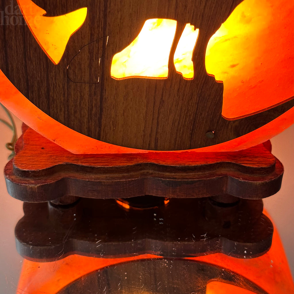 Howling Wolf Himalayan Salt Lamp
