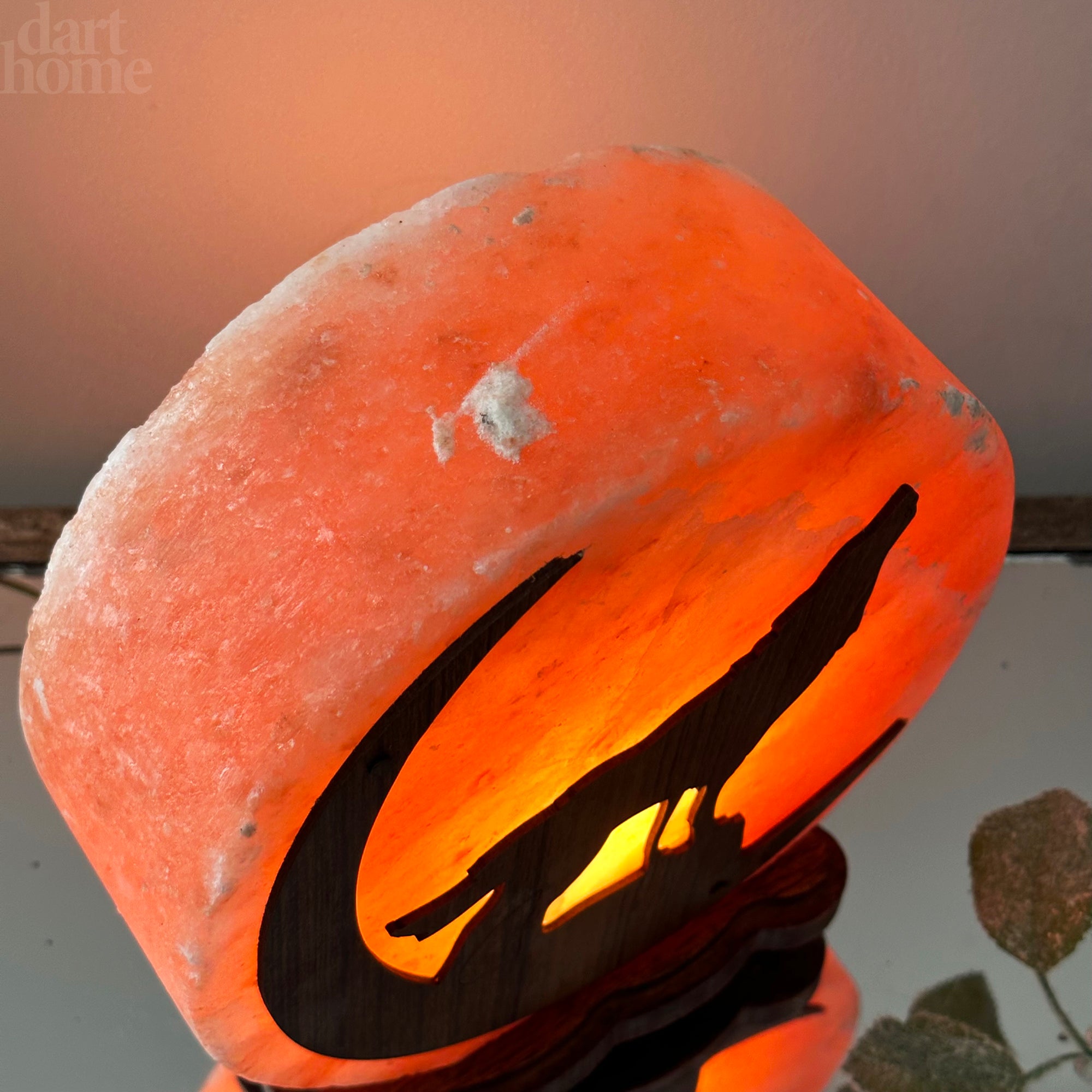 Howling Wolf Himalayan Salt Lamp