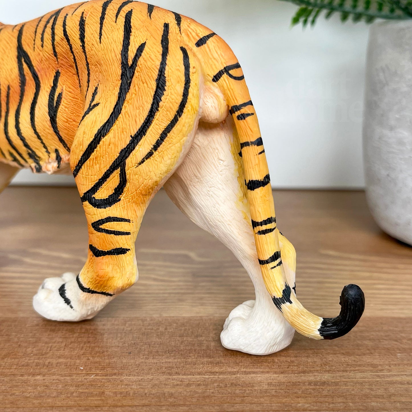 Orange afrikanischer Tiger-Ornament