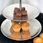 Hammered 3 Tier Cake Stand