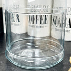 Glass Biscuit Jar With Lid