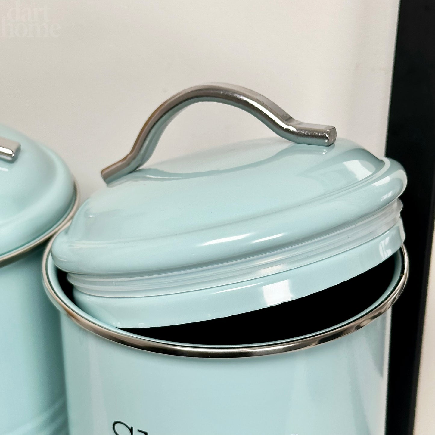 Blue Tea Coffee Sugar Canisters