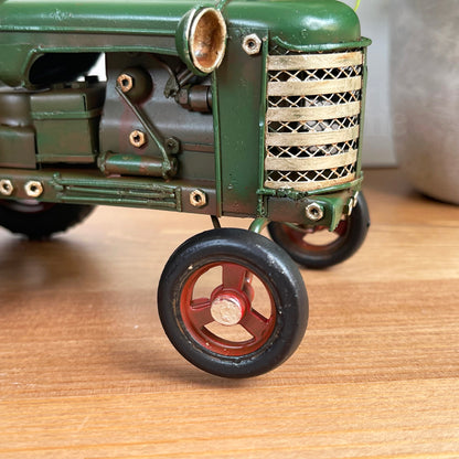 Green Tractor Model Ornament