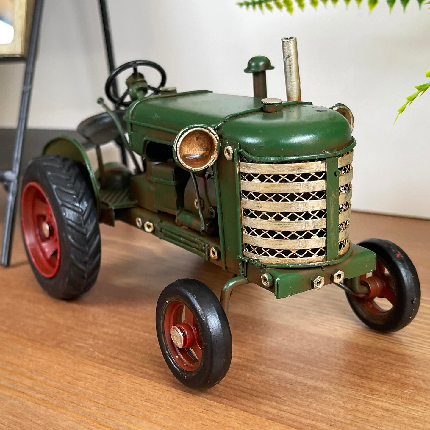 Green Tractor Model Ornament