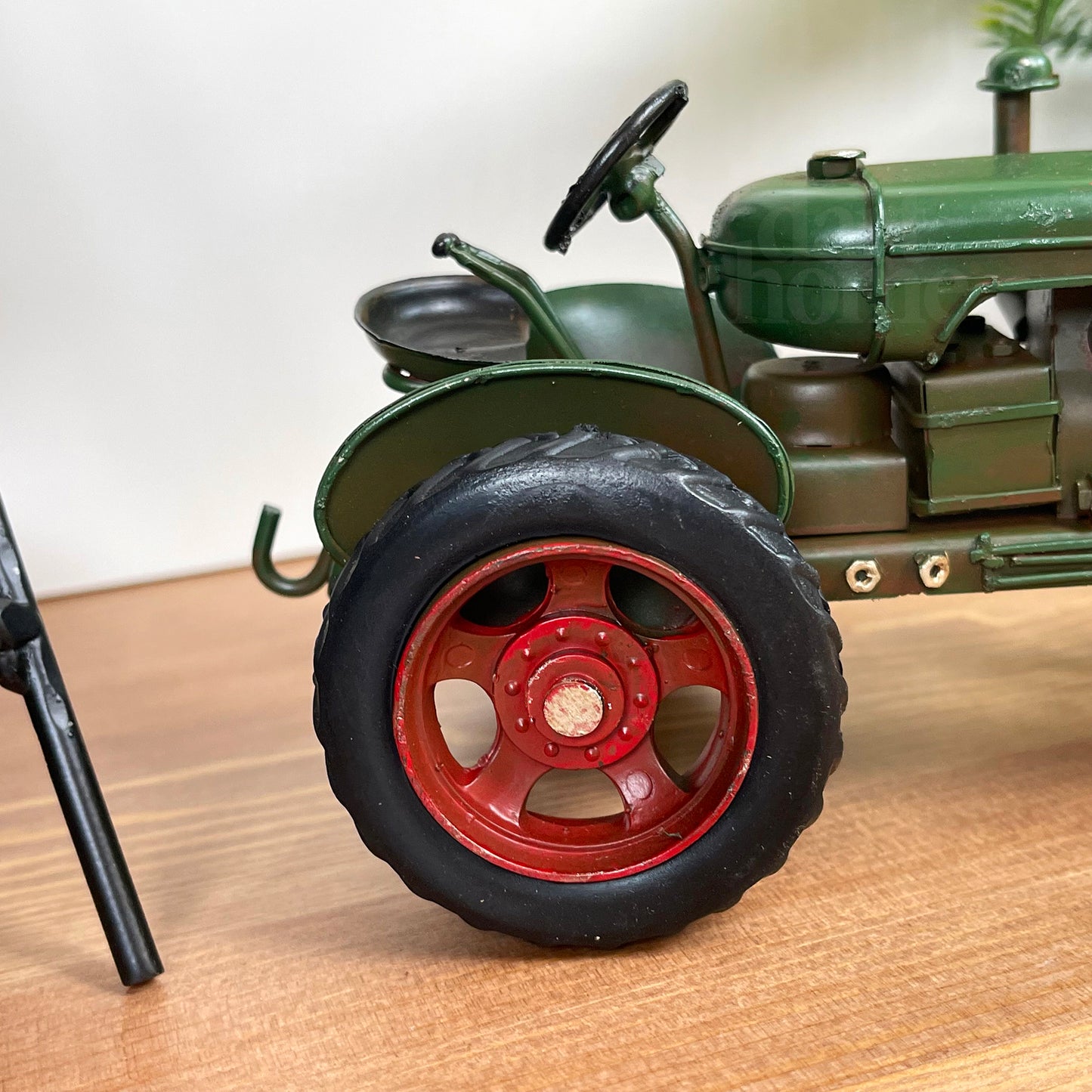 Green Tractor Model Ornament