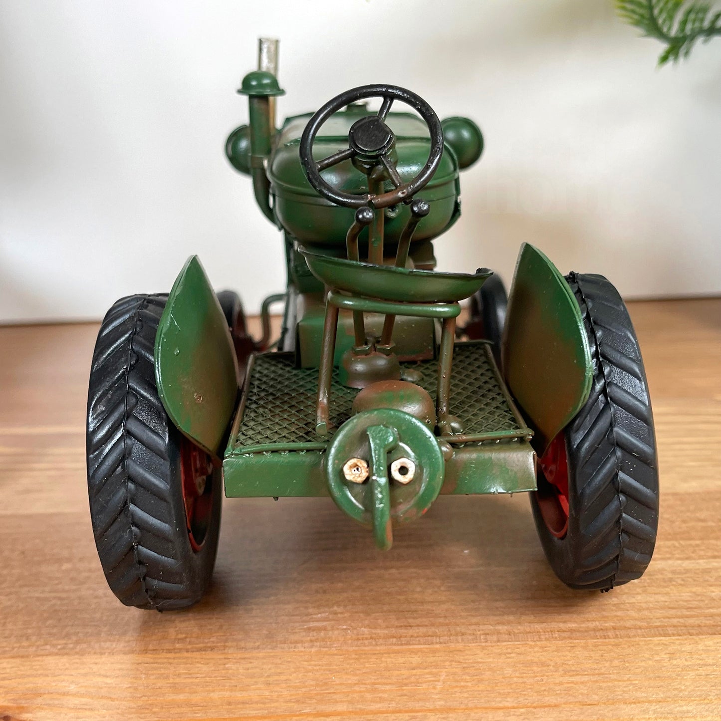 Green Tractor Model Ornament