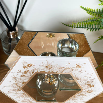 Honeycomb Double Tea Light Holder