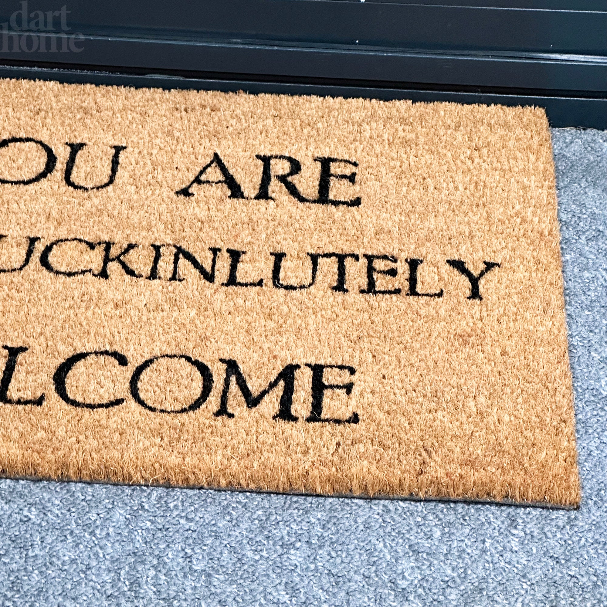 You Are Absof**kinlutely Welcome Coir Door Mat