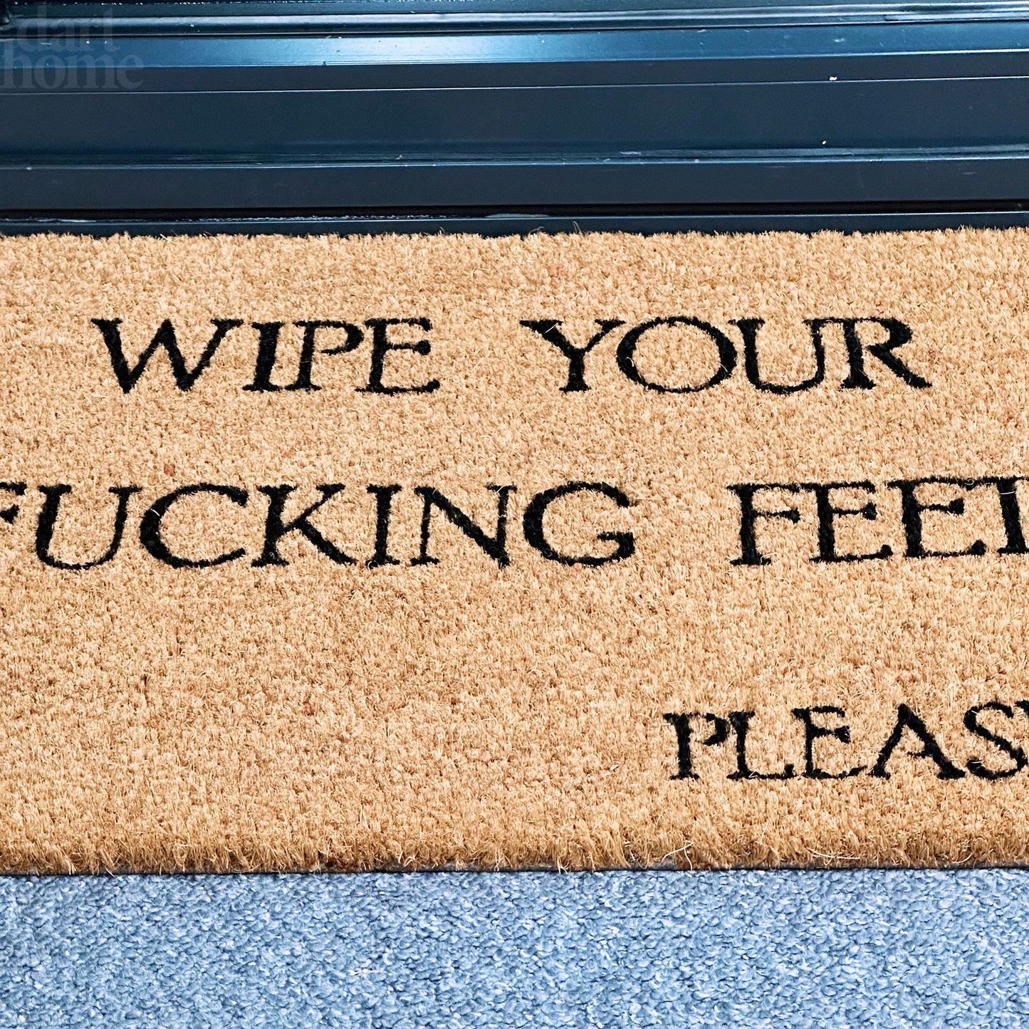 Wipe Your F**king Feet Please Coir Door Mat