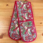 William Morris Strawberry Thief Geschirrtuch-Ofenhandschuh-Set