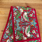 William Morris Strawberry Thief Geschirrtuch-Ofenhandschuh-Set