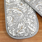 William Morris Bachelors Button Doppel-Ofenhandschuh