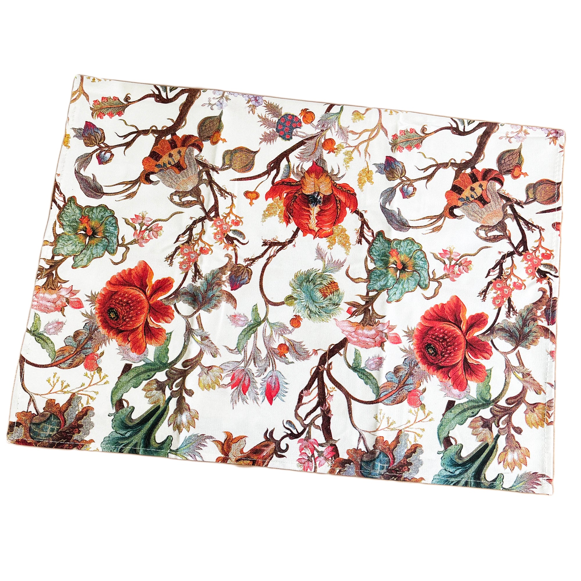 Set Of 2 William Morris Anthina Cotton Tea Towels