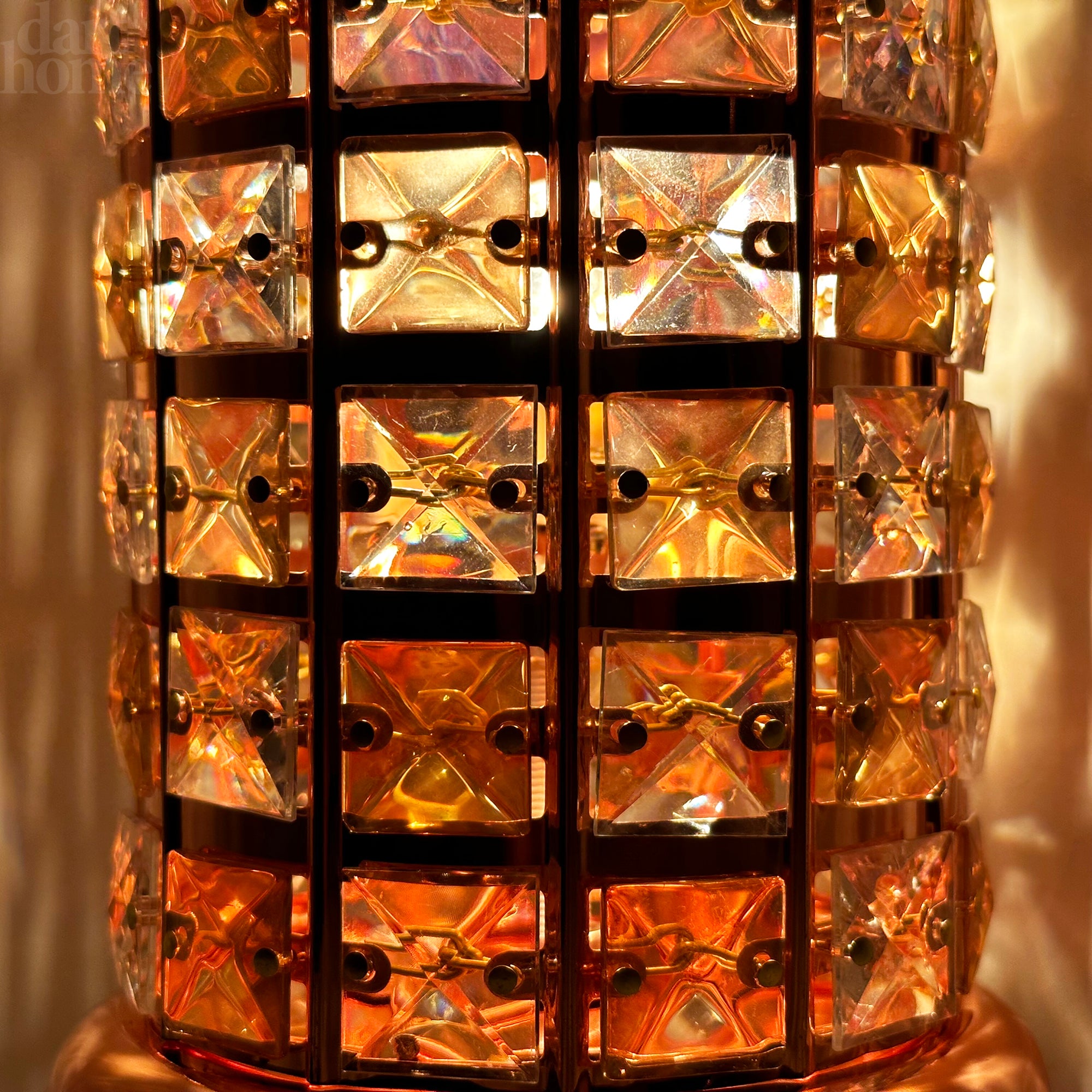 Amber Aroma Touch Lamp