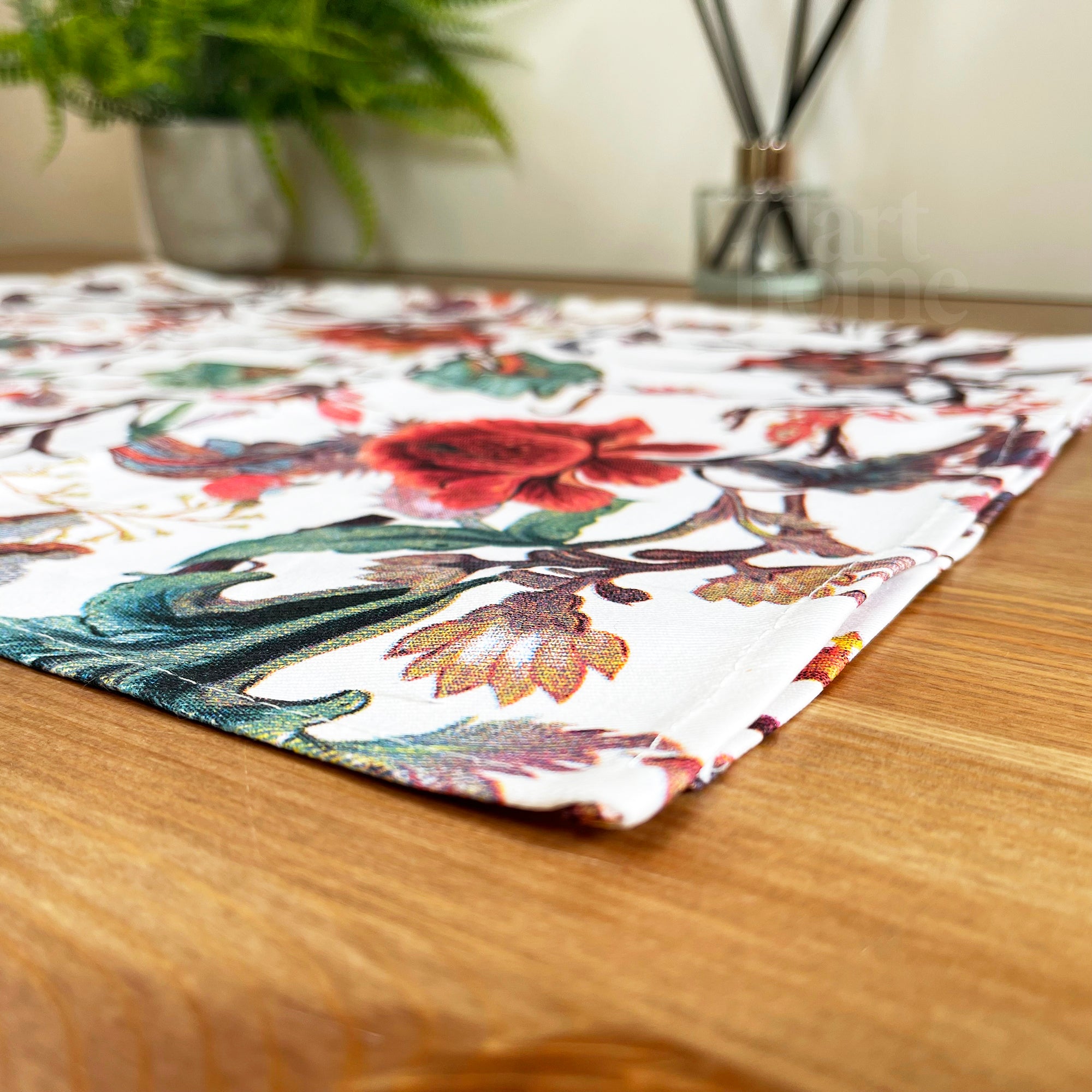 Set Of 2 William Morris Anthina Cotton Tea Towels