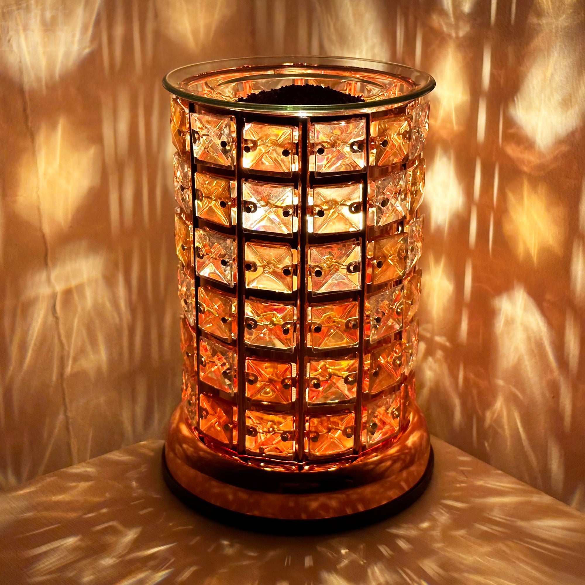 Amber Aroma Touch Lamp