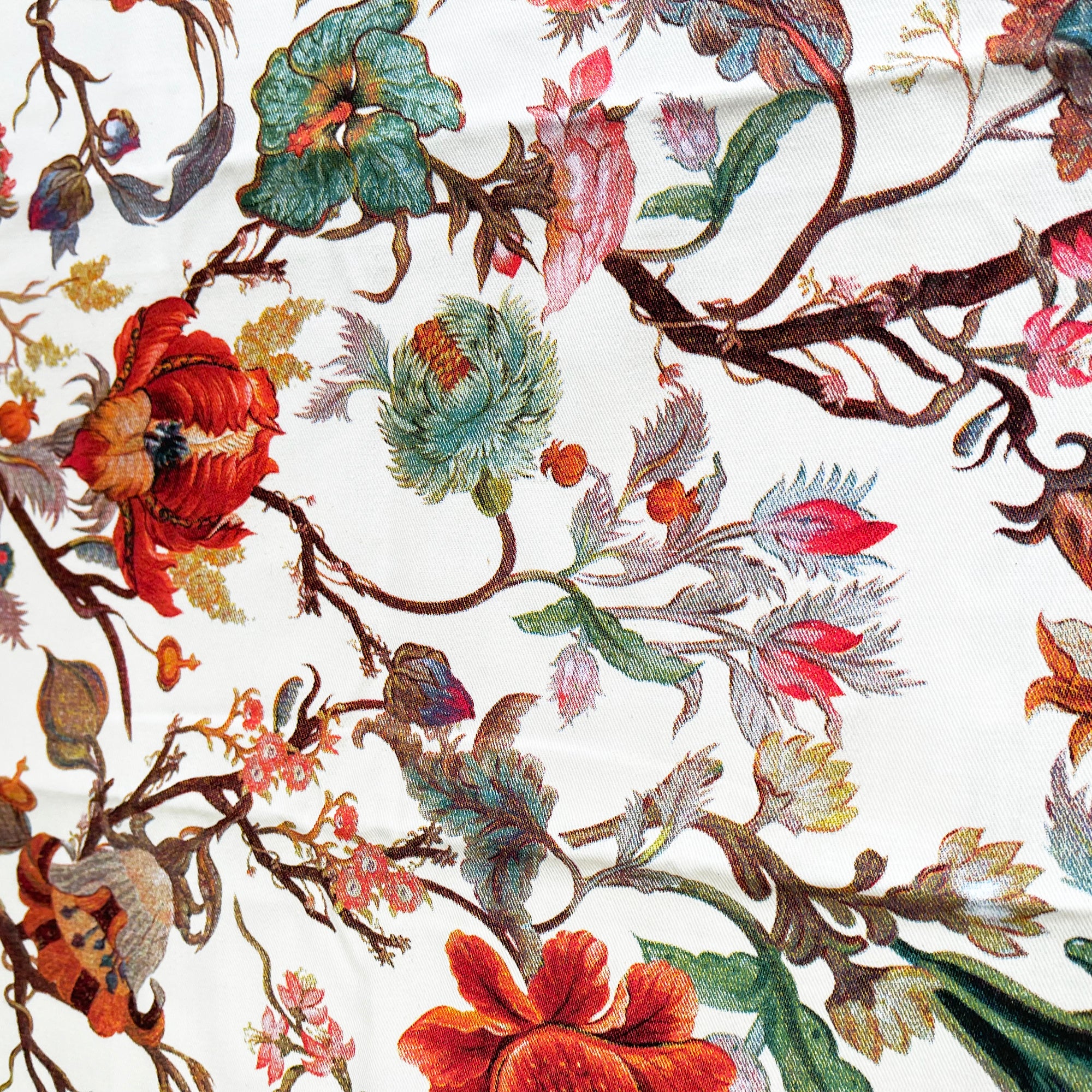 Set Of 2 William Morris Anthina Cotton Tea Towels