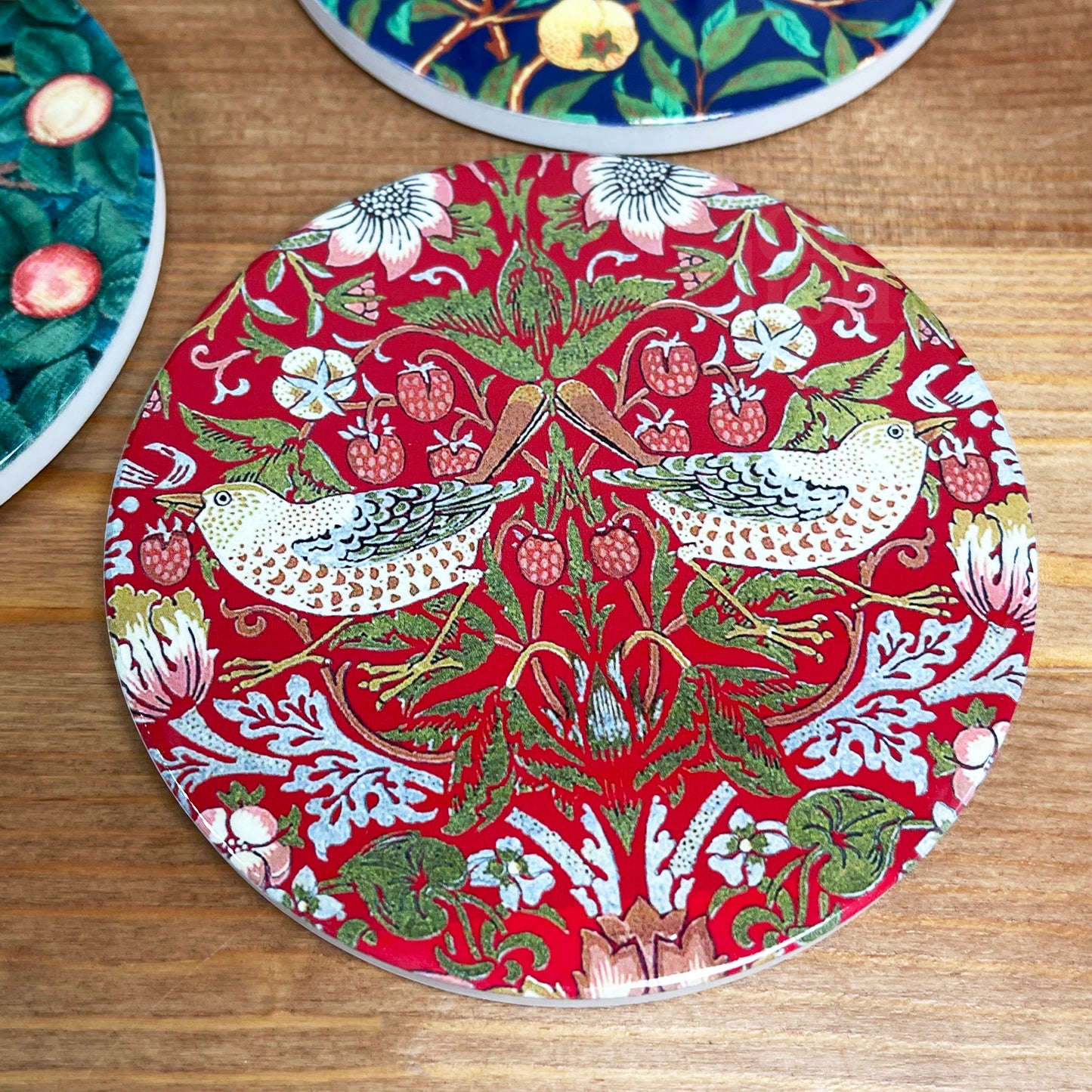 William Morris Ceramic Coaster Set Of 4