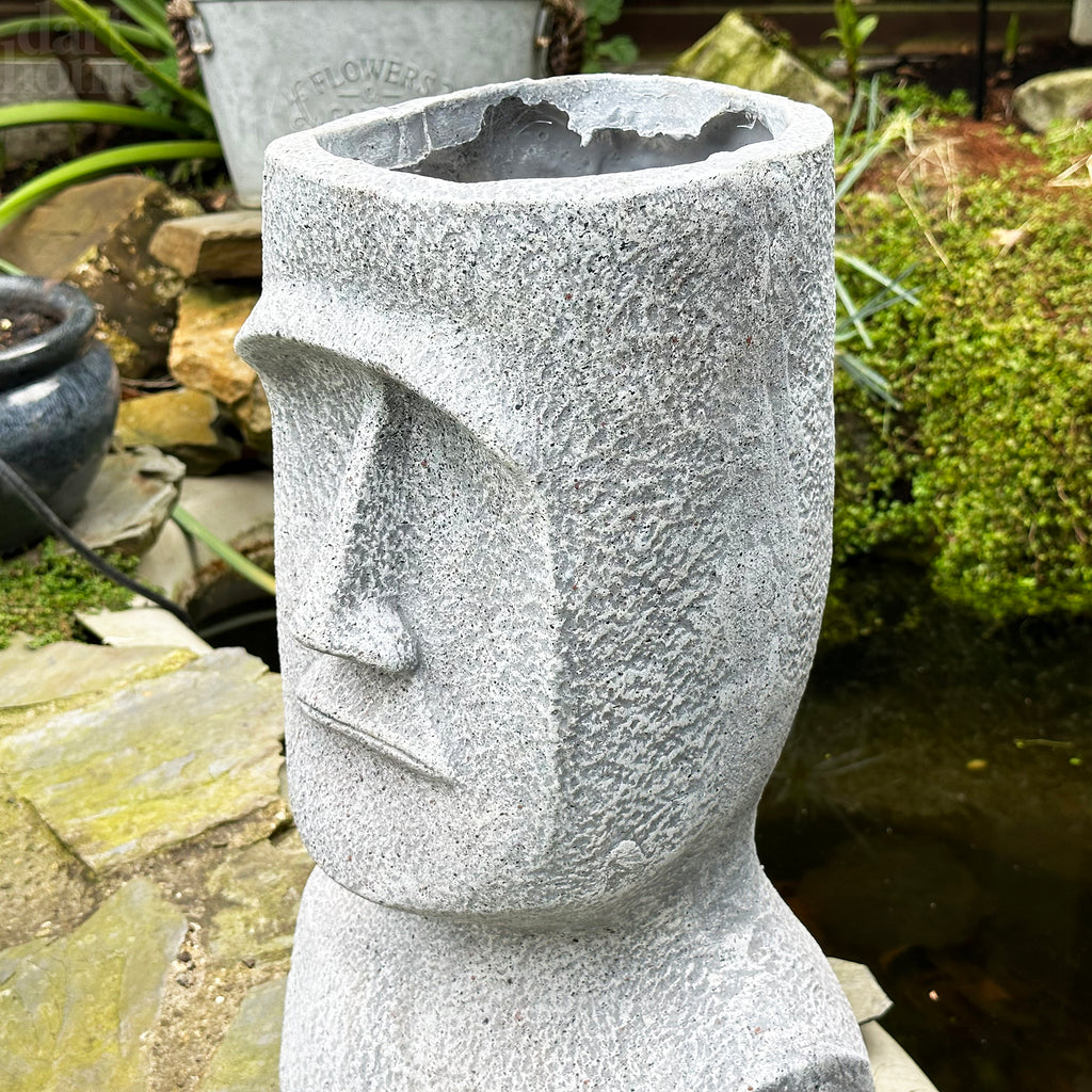 Large Easter Island Head Planter