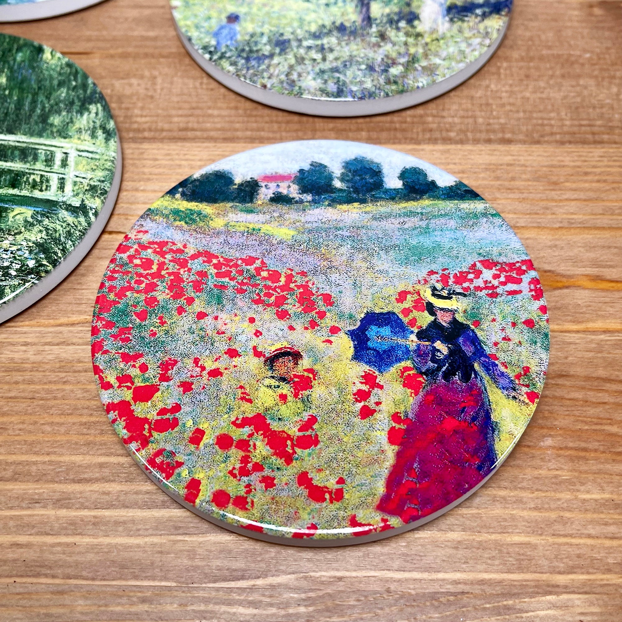 Claude Monet Ceramic Coaster Set Of 4