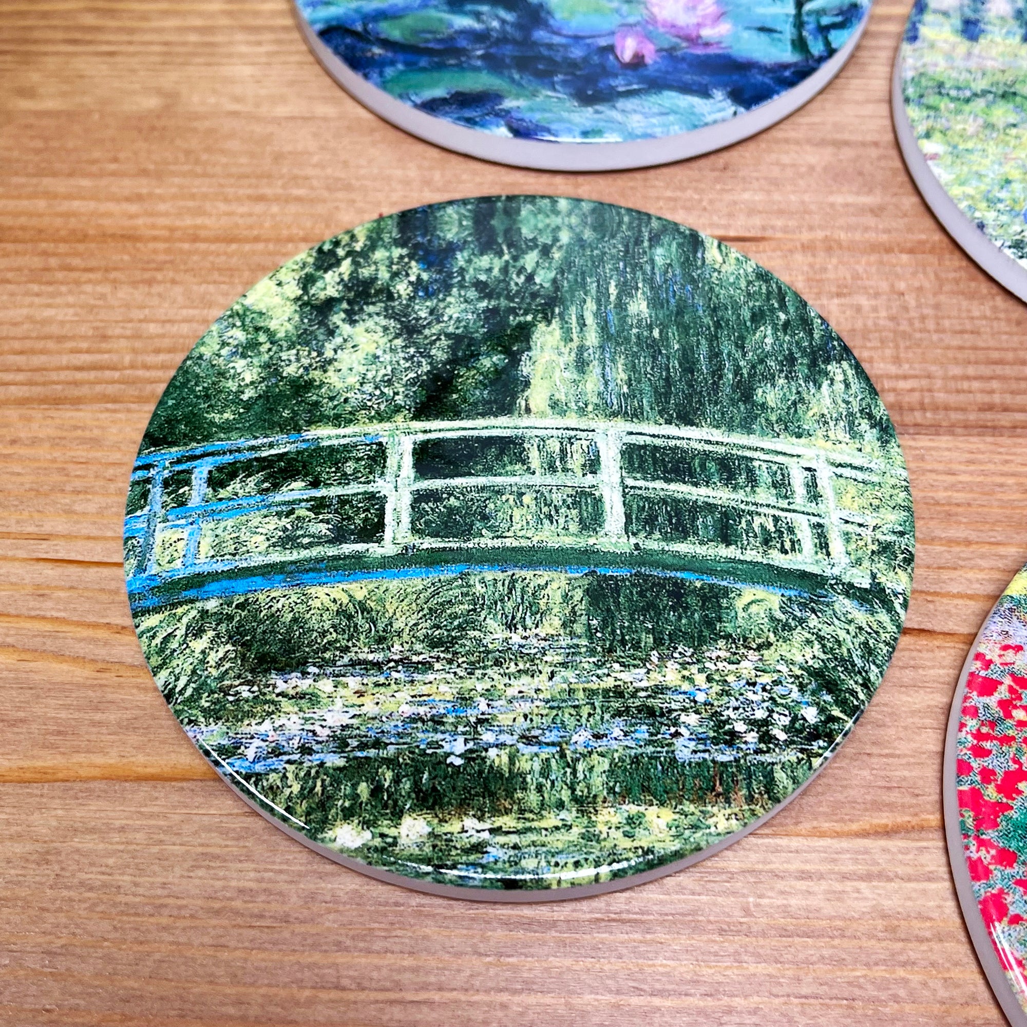 Claude Monet Ceramic Coaster Set Of 4