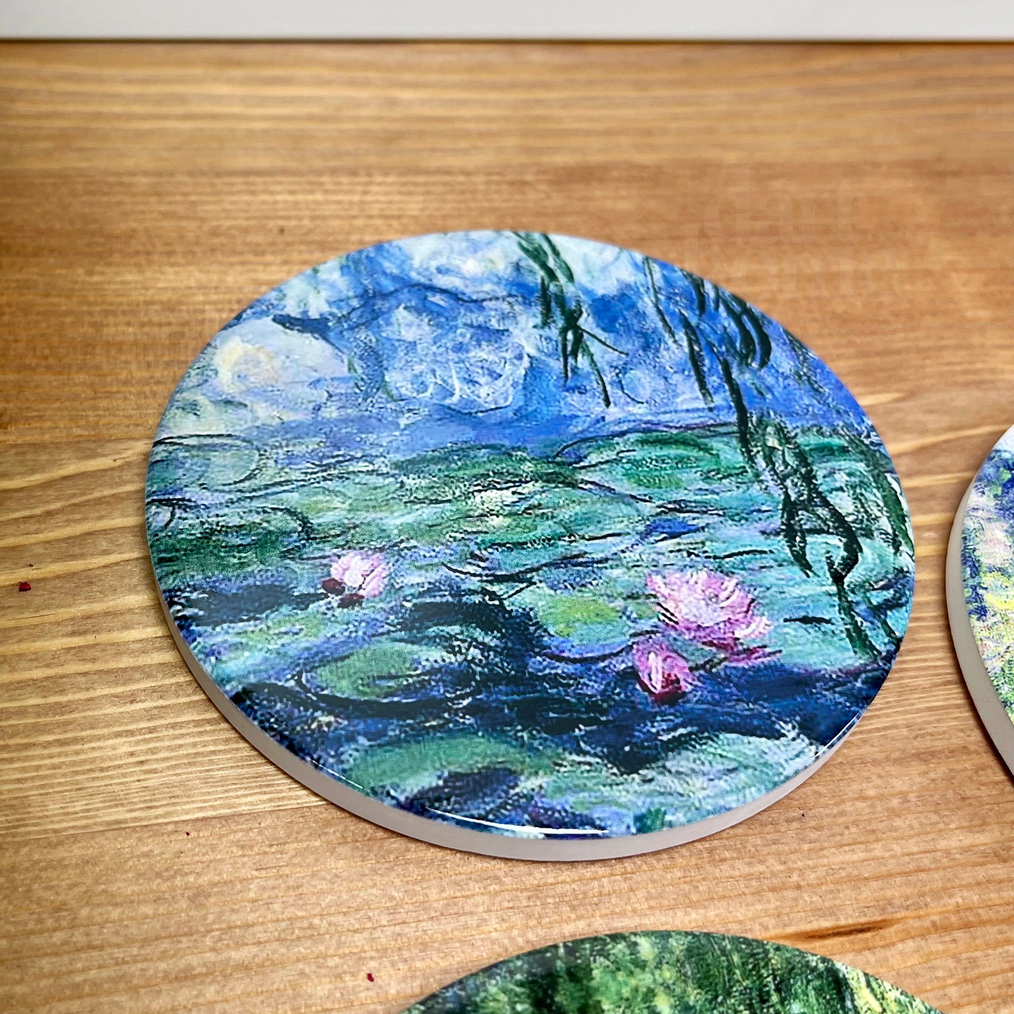 Claude Monet Ceramic Coaster Set Of 4